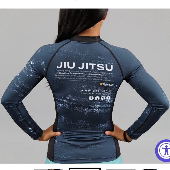 TOOLS OF THE TRADE V2 93 brand Women's Rash Guard size small jiu-jitsu - Picture 2 of 9
